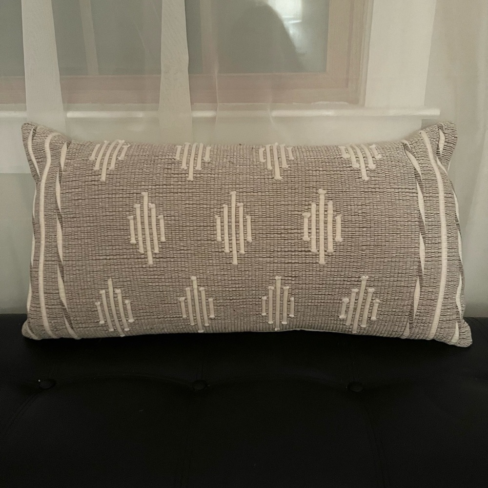 Boho lumbar pillow